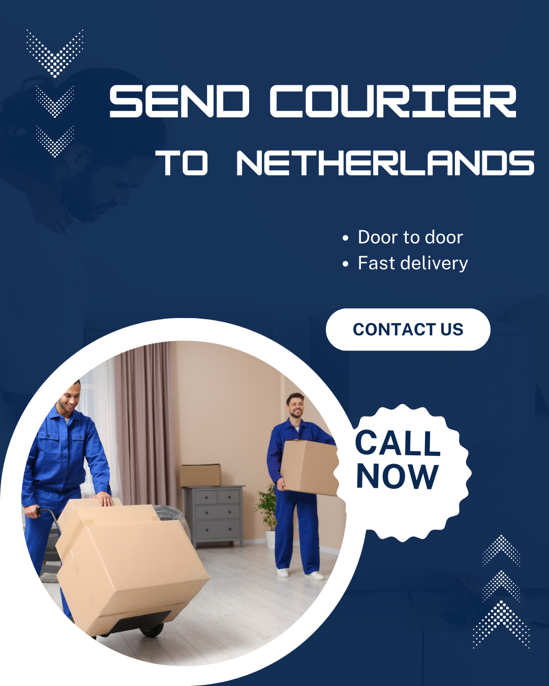 courier charges for netherilands